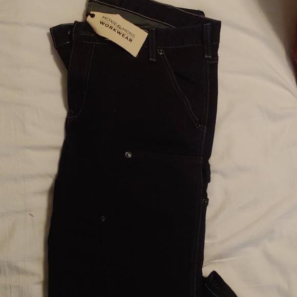 Indigo power stretch denim - Picture 3 of 8